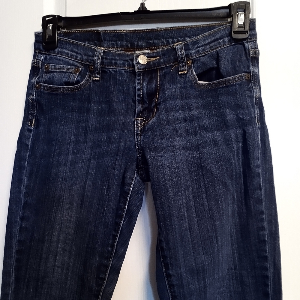 Lucky Brand Deep Blue Straight Leg Jeans Womens 27 Great Condition.